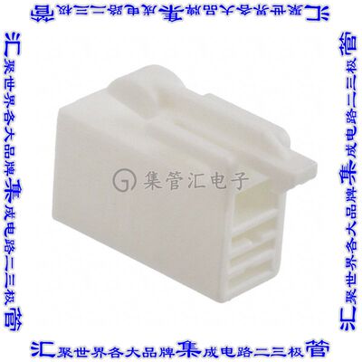 2058299-1 接插件连接器CONN HSNG RCPT&BLADE 2POS NATRL