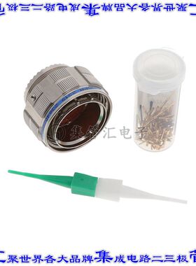 D38999/26FG35PA 圆形连接器79POS插头公引脚压接镀金自由悬挂