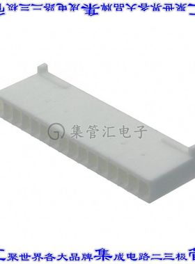 22013167 0022013167矩形连接器外壳16POS插座2.54mm白色自由悬挂