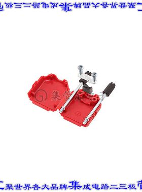 ACOV-SUB-09NB15 连接器9POS铰链后壳180度无屏蔽红色