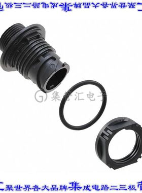 APD-1CPH8-2 圆形连接器2(电源)插座外壳用于公插针黑色面板安装