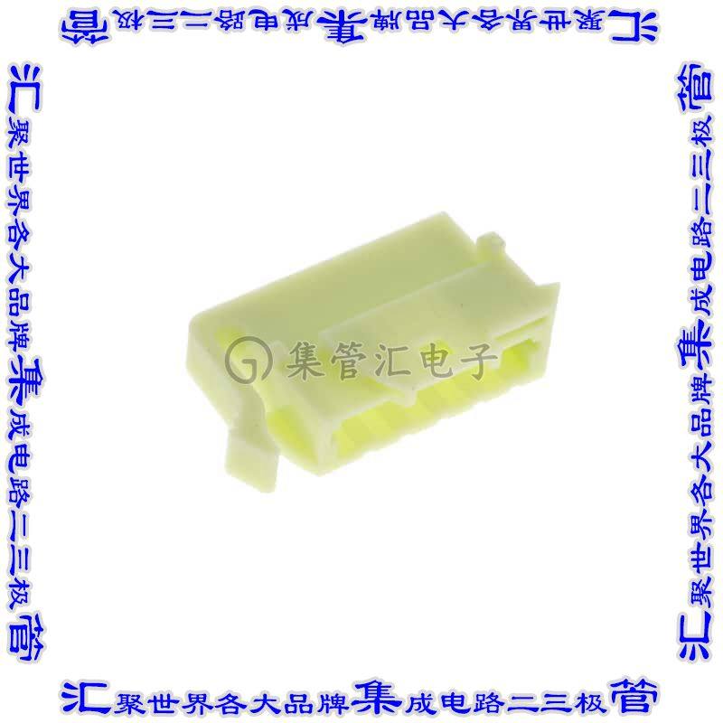 ISP1-10-A 矩形连接器外壳10POS插头1mm公形引脚绿色面板安装