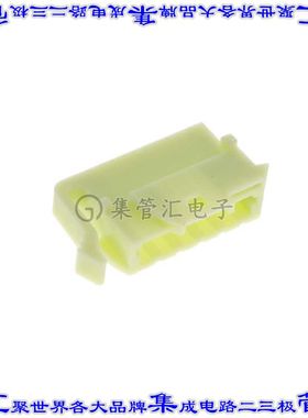 ISP1-10-A 矩形连接器外壳10POS插头1mm公形引脚绿色面板安装