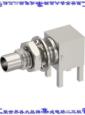 1110-7511-000 同轴连接器SMC插孔公引脚焊接50欧姆面板安装通孔