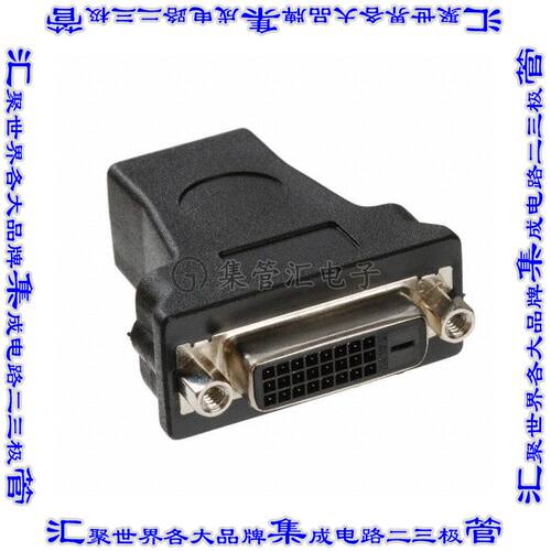 AB566 连接器adapter适配器 DVI-D双链路插座 至 HDMI插座