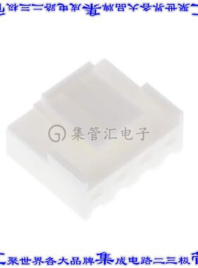 CI5204S0000 矩形连接器外壳4POS插座3.96mm母形插口天然色自由悬