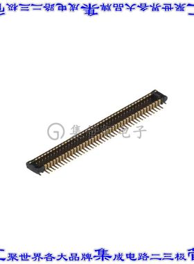 AXT680124A 板对板连接器80POS接头中央触点带2排0.4mm表贴SMD镀