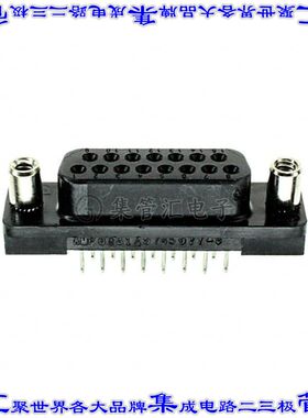 5745077-6 连接器15POS插座母插口2排D-Sub通孔