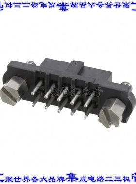 M80-4001042 针座连接器10POS插座2排2mm母形插口通孔直针镀金