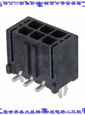 662006235922 针座连接器6POS接头2排3mm公形插针表贴SMD锡