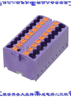 3273324 接线板专用连接器18POS中等46.5mm紫色