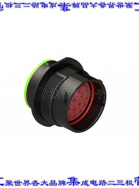 AHDP04-24-23PN-SRA 圆形连接器23POS插座外壳用于公插针黑色面板