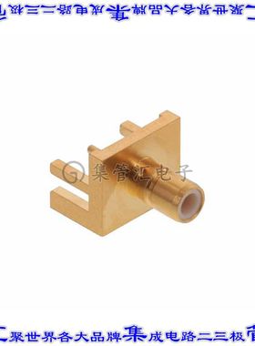 142311 同轴连接器SMB插座公插针焊接50欧姆板边缘