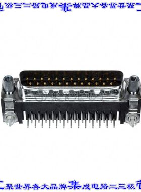 5788795-1 连接器25POS插头公引脚2排D-Sub通孔直角
