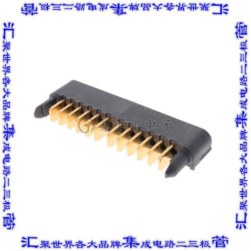 ET60T-D06-0-00-D06-L-R1-S 背板连接器12POS接头公型刀片5.5mm通