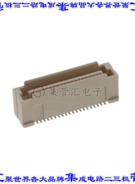 61083-044400LF 板对板连接器40POS插头中央触点带2排0.8mm表贴SM