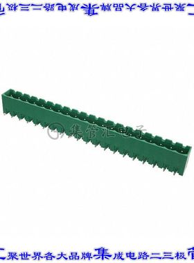 OSTOQ207151 端子块连接器20POS接头公引脚带罩5mm90DEG焊接