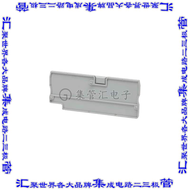 TBDR-02-25-GY 连接器配件 端盖