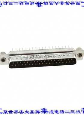 L717SDCH37POL2 连接器37POS插头公引脚2排D-Sub通孔