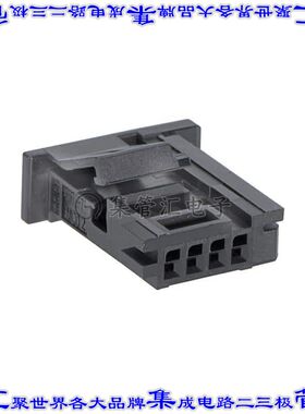 2058272043 矩形连接器外壳4POS插座1.8mm母形插口蓝色自由悬挂