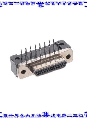 MDM-25PCBR-TL61-A174 连接器25POS插头公引脚2排D-TYPE型面板安