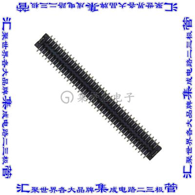 5-104656-8 针座连接器80POS接头2排1.27mm公形插针表贴SMD镀金