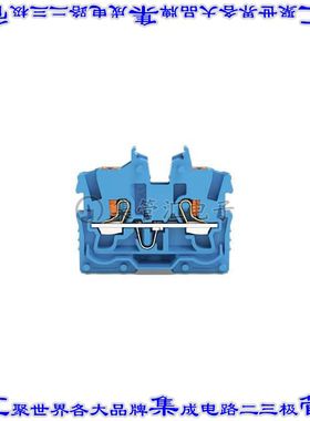2250-304 端子块连接器2POS馈通式3.5mm蓝色16-24AWG