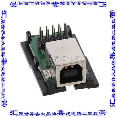 1653867 连接器adapter适配器 USB-B插座 至 矩形接头
