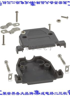 977-025-010R031 连接器25POS后壳180度无屏蔽灰色