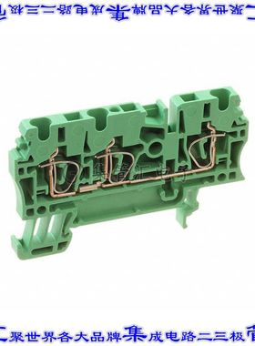 1683360000 端子块连接器3POS馈通式5.1mm绿色12-30AWG