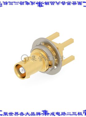 2446153-1 同轴连接器BNCHD插孔母形插口焊接75欧姆面板安装通孔