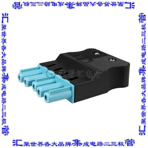 AC 166 GBUF/515 PB ZEL SW 接插件连接器CONN RCPT 5POS SCREW W