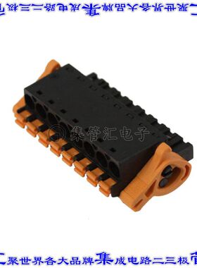 1014180000 端子块连接器8POS插头母插口5.08mm黑色自由悬挂