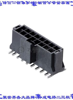 1054291116 针座连接器16POS接头2排2.5mm公形插针表贴SMD锡