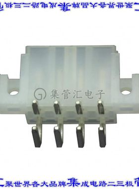 1586043-8 针座连接器8POS接头2排4.2mm公形插针通孔直角锡