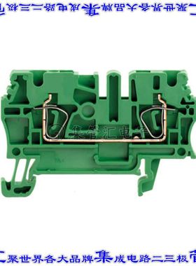 1683280000 端子块连接器2POS馈通式5.1mm绿色12-30AWG