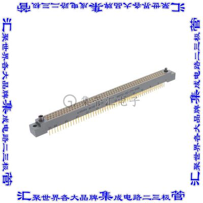 RM322-152-211-5500 背板连接器152POS插座母插口3排1.91mm通孔