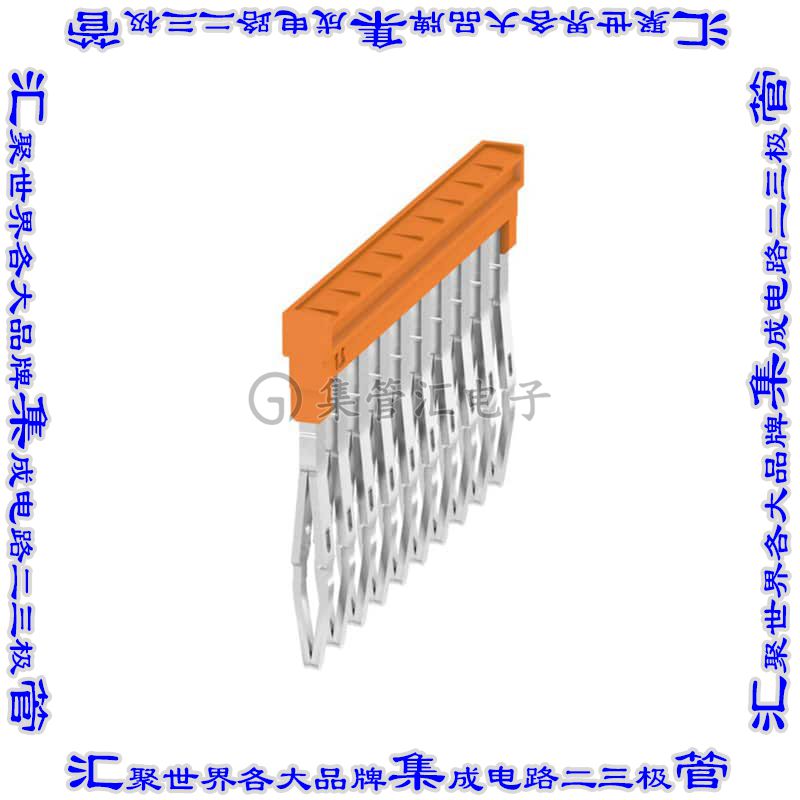 1985580000 端子块跳线10POS接线板交叉3.5mm扁平引脚