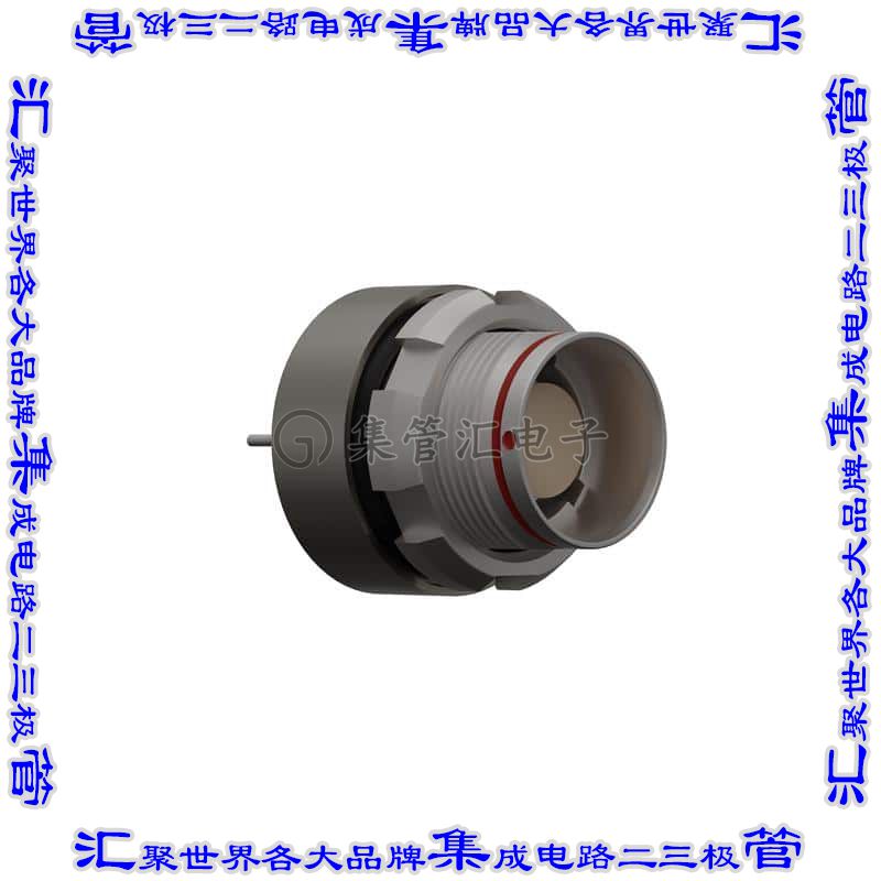 GK0WBC-P16QB00-000L 圆形连接器16POS插座母插口焊接镀金面板安