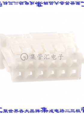 DF1B-12DS-2.5RC 矩形连接器外壳12POS插座2排2.5mm母形插口白色