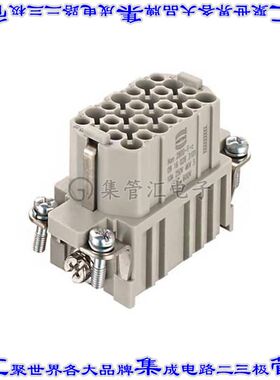 9160283101 09160283101连接器28+接地无触头嵌件公头压接