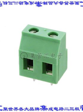 1731721 线对板连接器2POS接线端子7.62mm通孔水平带板