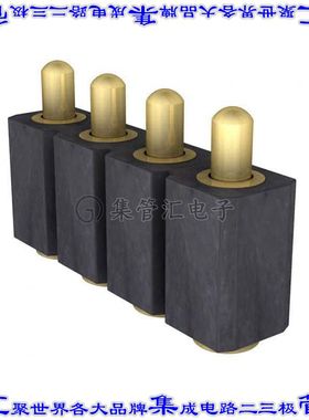 811-SS-004-30-675101-CLIP 弹簧式连接器4POS活塞型2.54mm表面贴