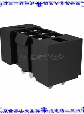 IPBT-103-H1-T-D-GP 针座连接器6POS接头2排4.2mm公形插针通孔直