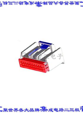 307001082 0307001082矩形连接器外壳8POS插座2排2.54mm母形插口