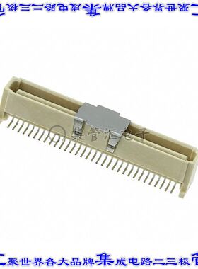 714361464 0714361464板对板连接器64POS插头中央触点带2排1mm表