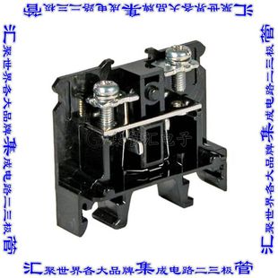 8.0mm黑色14 22AWG 端子塊連接器2POS饋通式 BNH15MW
