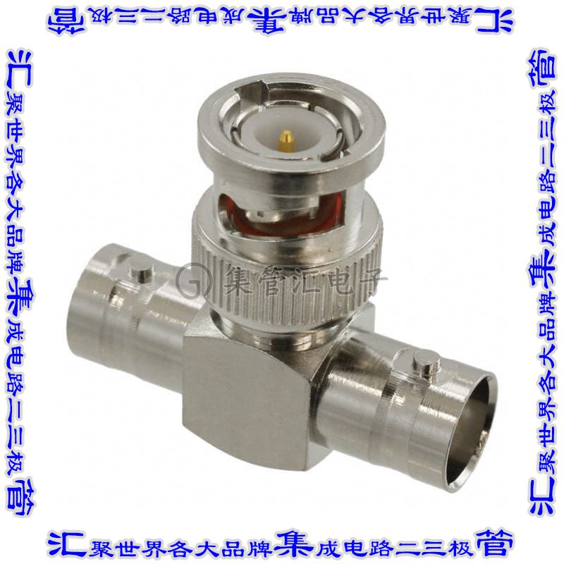 112459 连接器适配器 BNC 插头公引脚 至 BNC 插孔母插口