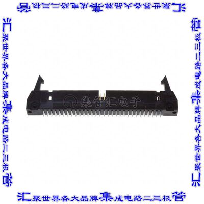 1-5499922-1 针座连接器60POS接头2排2.54mm公形插针通孔直针镀金