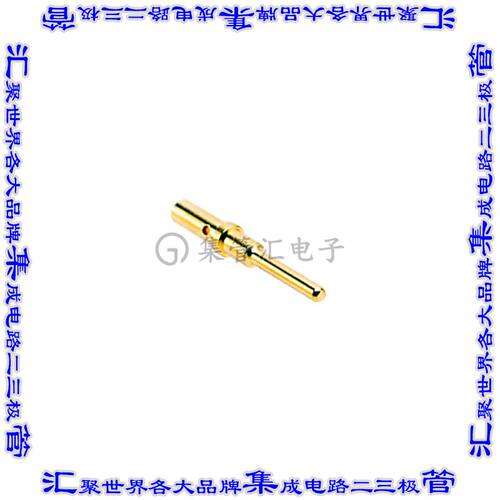 AT60-202-2031 连接器触点触头引脚20-22AWG压接镀金